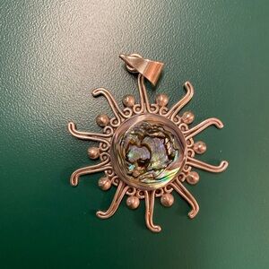 Sunburst Abalone Pendant